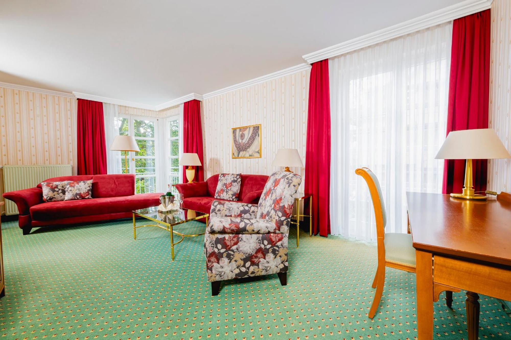Hotel Am Schlosspark Gotha Exterior foto