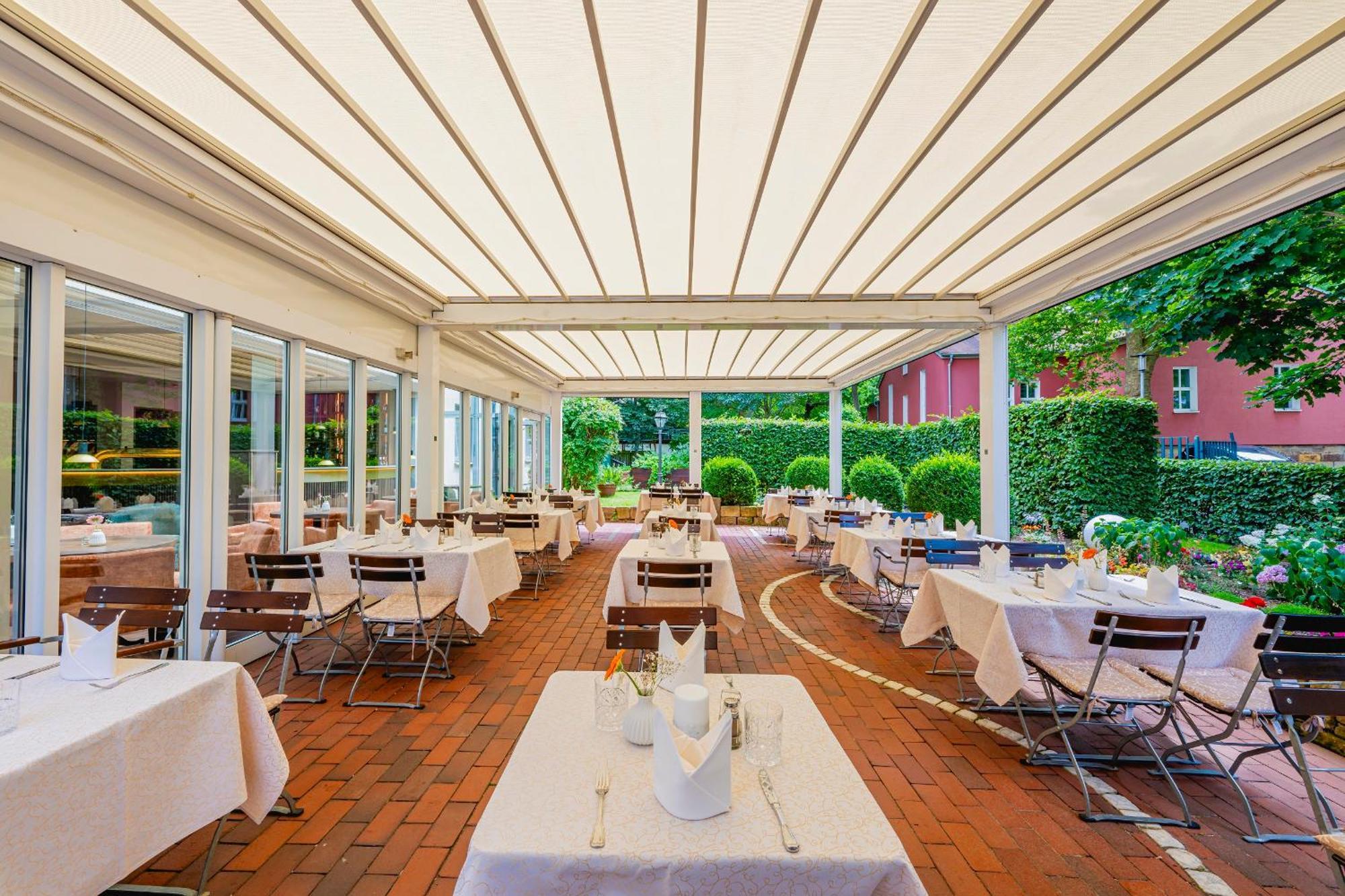 Hotel Am Schlosspark Gotha Exterior foto