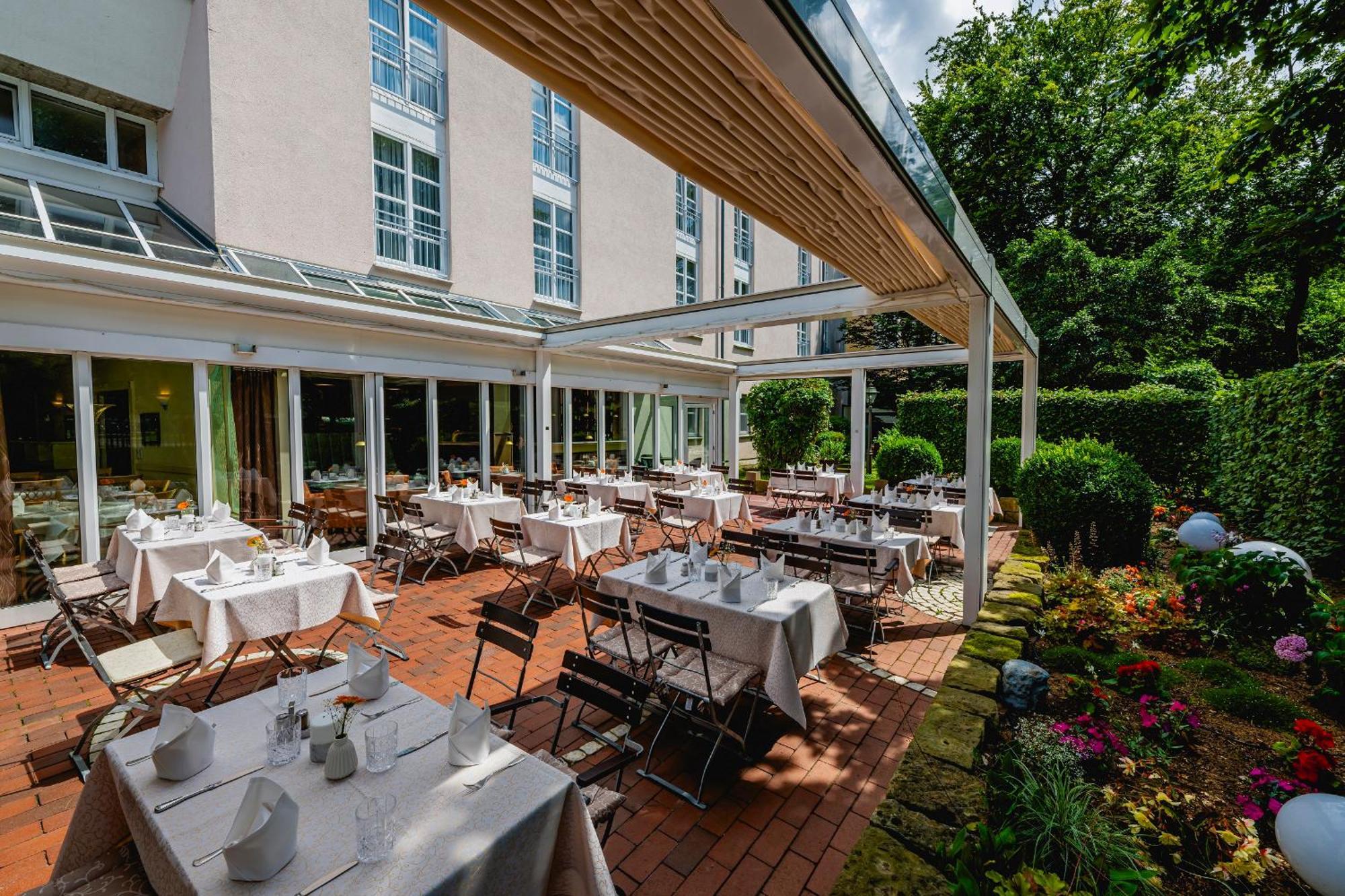 Hotel Am Schlosspark Gotha Exterior foto