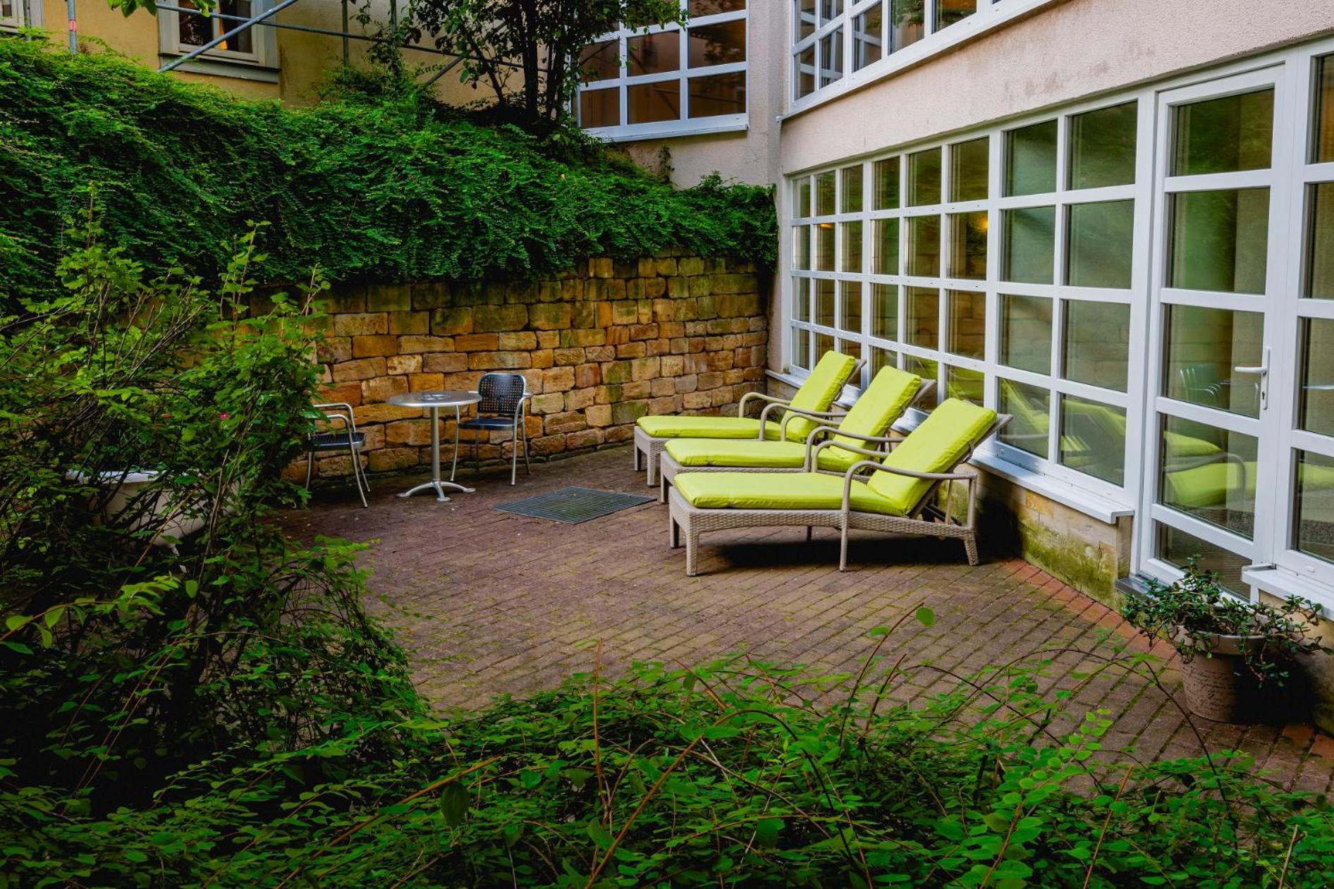 Hotel Am Schlosspark Gotha Exterior foto